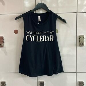Cyclebar cropped tank